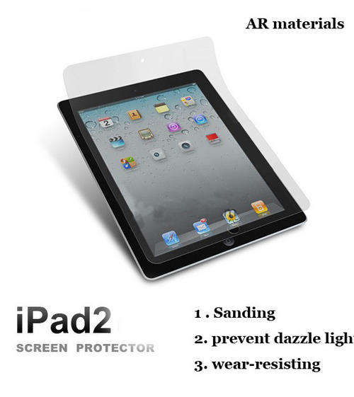 Professional Screen Guard Protector for iPad 1 & 2 / Anti-Glare, Anti-Dust, Anti-UV, Anti-Scratch