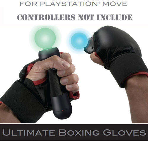 Brand New Boxing Gloves for PS3 Move Motion Controllers (Playstation 3)