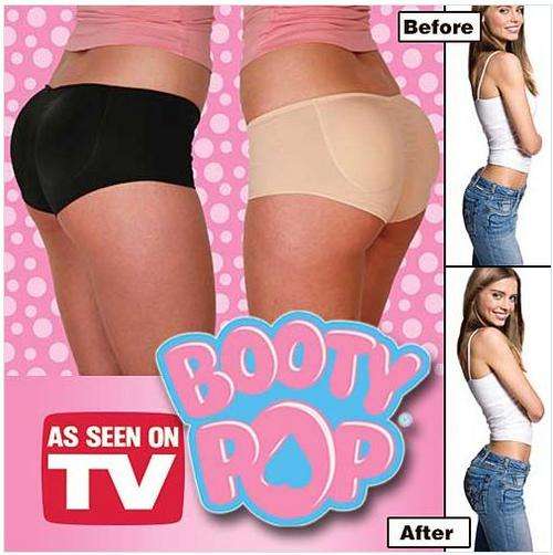 Booty Pop: Like A Push-Up Bra For Your Butt- /  Push-up Bottocks