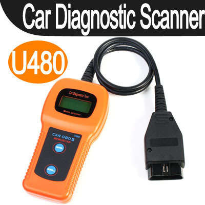 U480 OBD2 Car Diagnostic Memo Scanner Tool / Fault Code Reader - Can-Bus