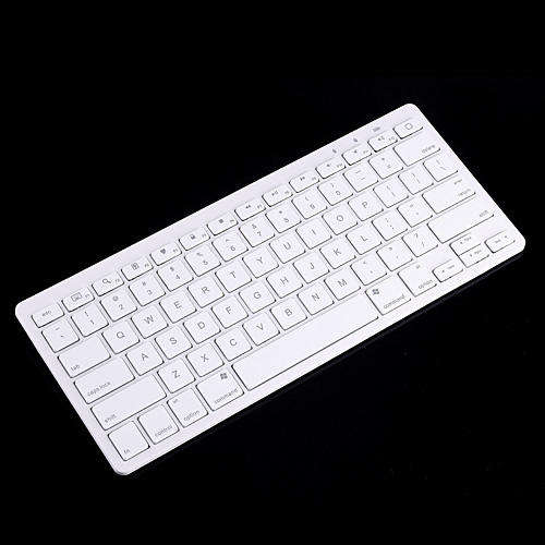 Ultraslim Wireless Bluetooth Keyboard for Apple iPad, Galaxy, Playbook, Android and Tablet Computers