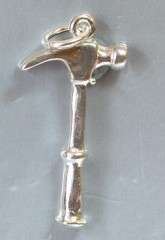 STERLING SILVER HAMMER CHARM