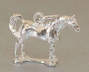 STERLING SILVER ARABIAN HORSE CHARM