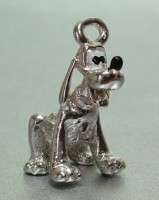STERLING SILVER PLUTO DOG CHARM