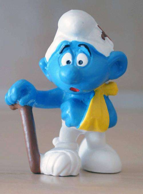 Schleich Injured Smurf - MINT (Smurf 20097)