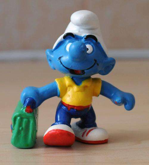 Schleich Schoolboy Smurf - MINT. (Smurf 20426)
