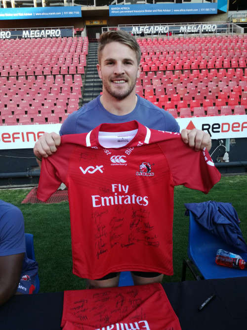 Lions Super Rugby 2017 Signed Jersey