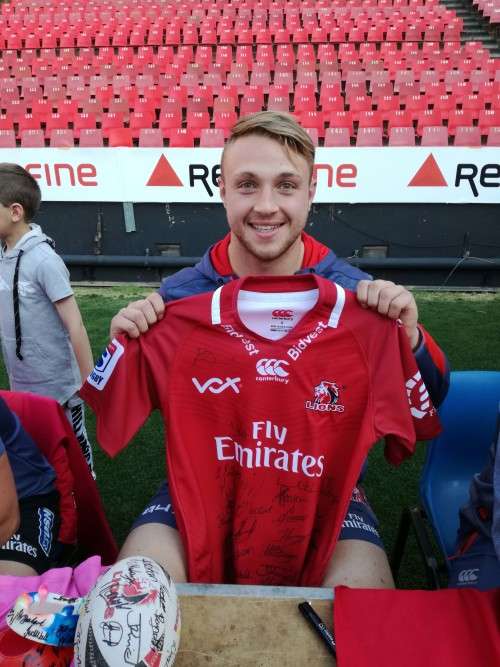 Lions Super Rugby 2017 Signed Jersey