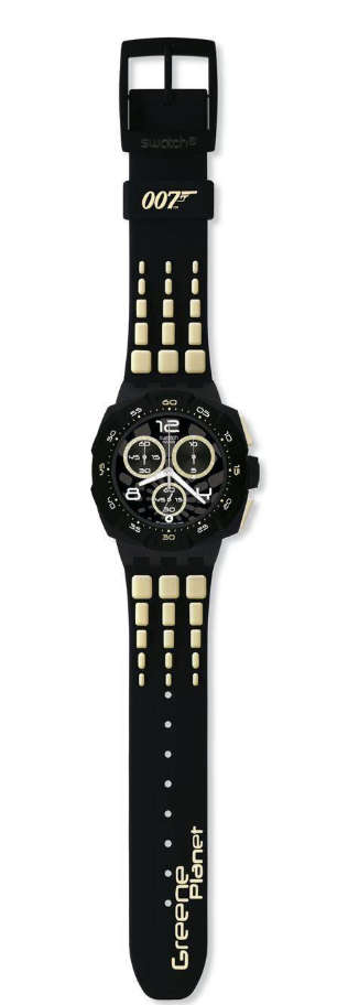 SWATCH Limited Edition DOMINIC GREENE- QUANTUM OF SOLACE