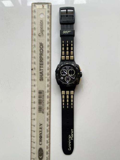 SWATCH Limited Edition DOMINIC GREENE- QUANTUM OF SOLACE