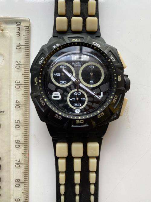 SWATCH Limited Edition DOMINIC GREENE- QUANTUM OF SOLACE