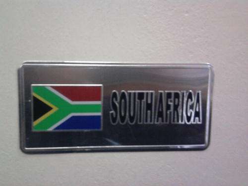 Soccer Mania -  Silver number plate - No reserve