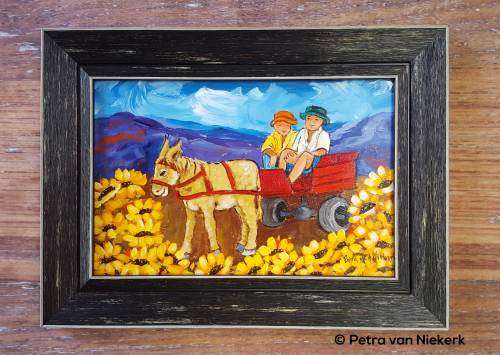 7 Paintings by Petra Van Niekerk