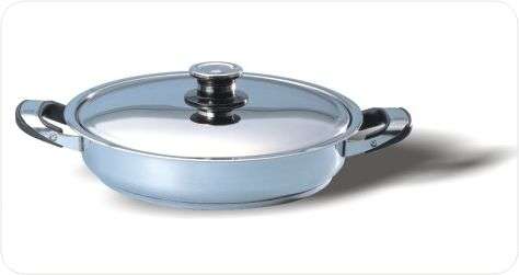 Bargain! NMC Stainless Waterless Pot - 30cm low
