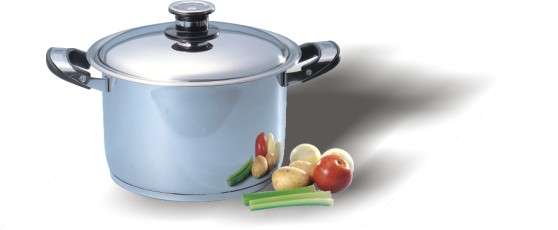 Bargain! NMC 24cm Extra High Stainless Steel Waterless Pot