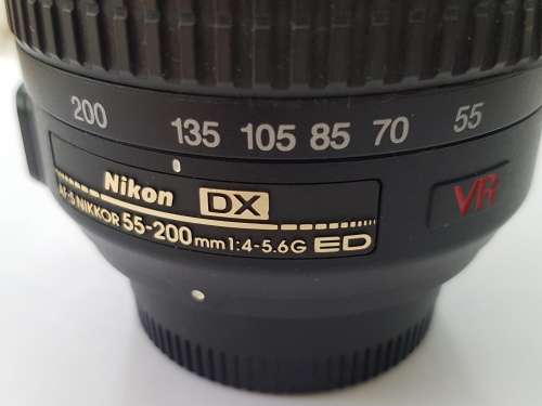 Nikon DX AF-S VR 55-200mm, 4-5.6G ED (REDUCED !!)