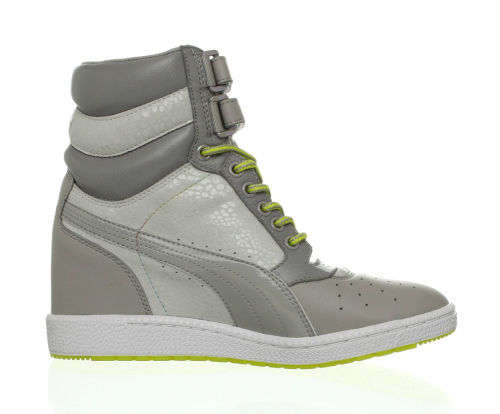 **FREE COURIER: Ladies Sky Wedge Sneakers**