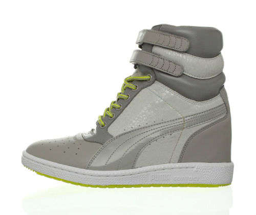 **FREE COURIER: Ladies Sky Wedge Sneakers**
