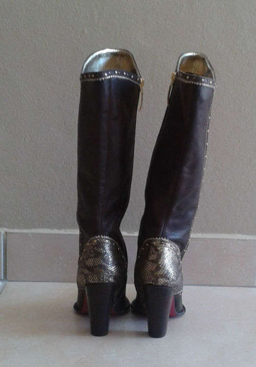 **FREE COURIER: Ladies Genuine Leather Cowboy Boots** SALE