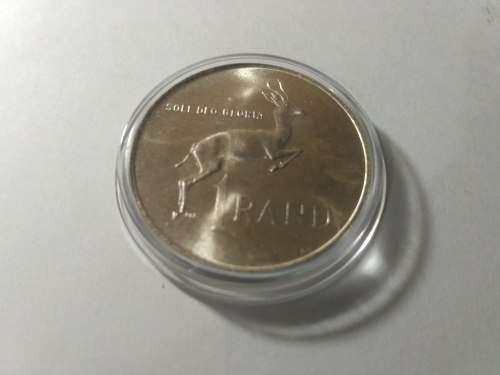 1966 Uncirculated Afrikaans Silver R1