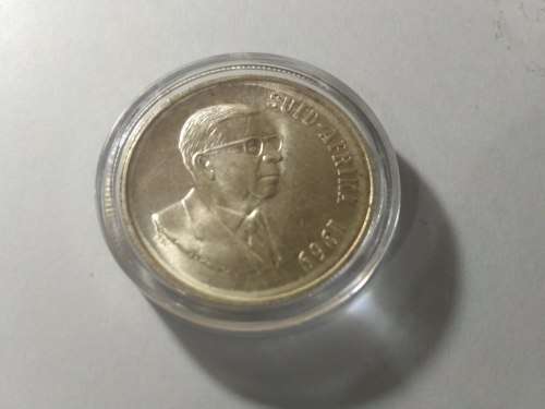 1969 Afrikaans Uncirculated Silver R1