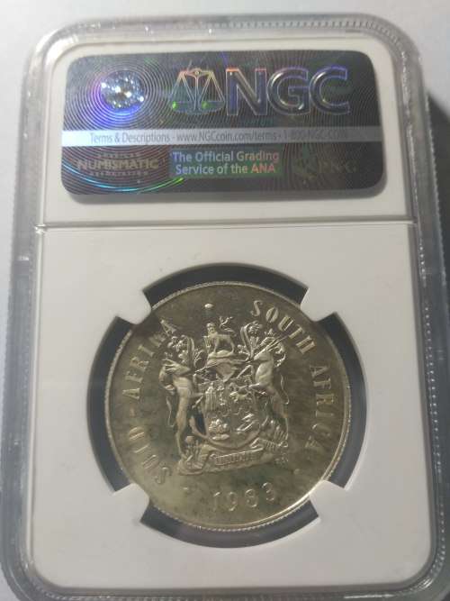 1983 PF64 Ultra Cameo Silver R1 graded by NGC.