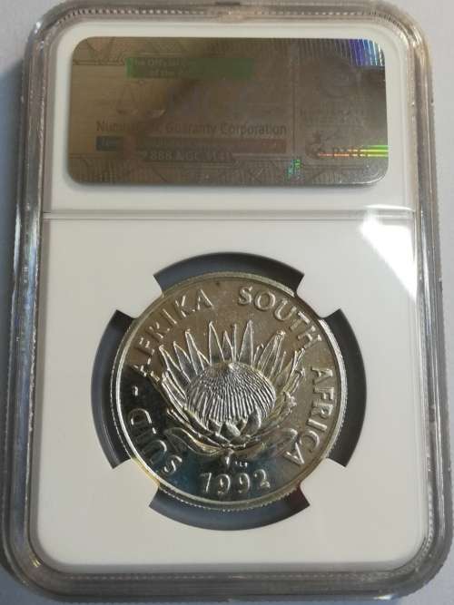 1992 NGC MS63 Silver R1 Coinage centennial