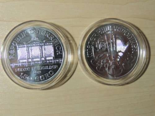 2012 Vienna Philharmonic 1oz silver Austria Coin Uncirculated