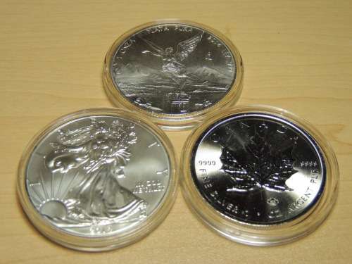 1 oz silver coins (R260 each)