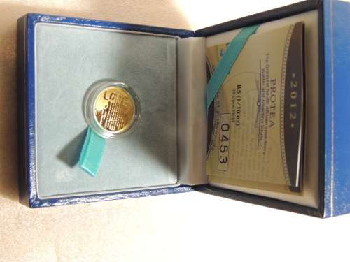 2012 Gold Proof Protea 1/10oz - Walter and Albertina Sisulu