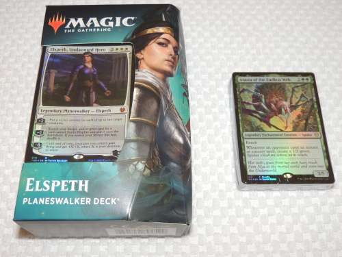 MTG Magic the Gathering Theros Beyond Death Planeswalker Deck Elspeth + free 20 Foil lands (sealed)
