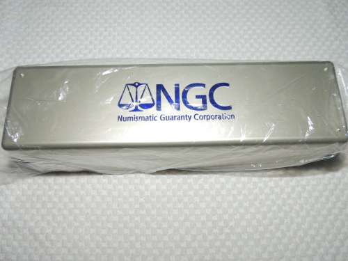 NGC Plastic Storage Box for 20 Slab Coin Holders