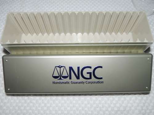 NGC Plastic Storage Box for 20 Slab Coin Holders