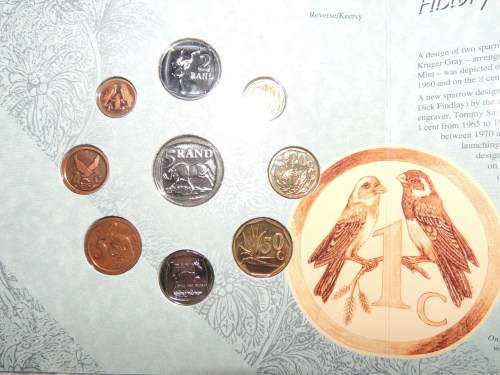 Both 1994 SA Uncirculated Coin Set + 2013 SA Uncirculated Coin Set