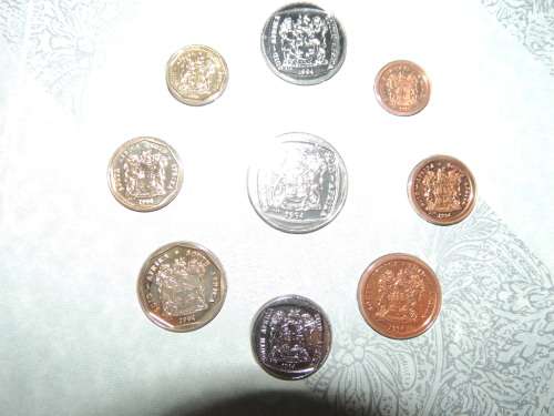 Both 1994 SA Uncirculated Coin Set + 2013 SA Uncirculated Coin Set