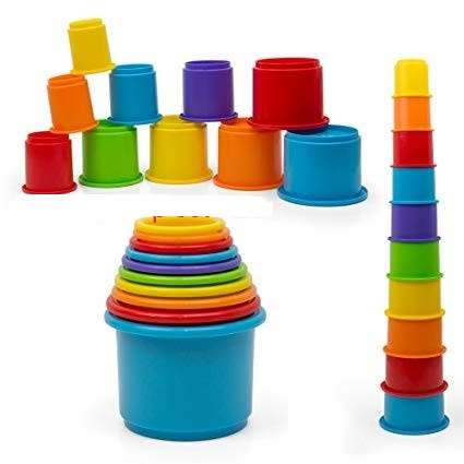 Kids stacking cup set