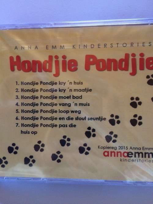 Hondjie Pondjie. Luisterstories annaemm. 2-5 jaar