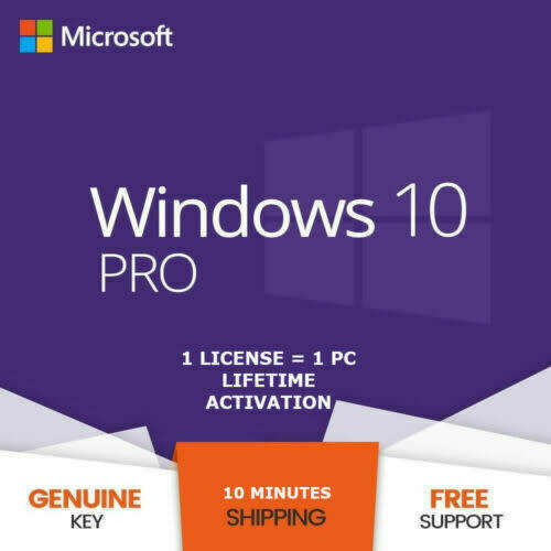 Windows 10 Professional License Key + Download Link + Basic Instructions for 32+64 Bit