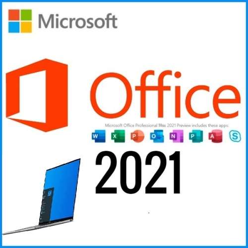 NEW | MS OFFICE 2021 PROFESSIONAL | LIFETIME ACTIVATION | GENUINE LICENSE KEY | 32 AND 64 bit
