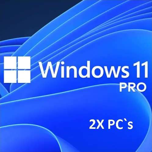 (SPECIAL) WINDOWS 11 PROFESSIONAL 2x PC`s LICENSE KEYS + DOWNLOAD LINK + BASIC INSTRUCTIONS