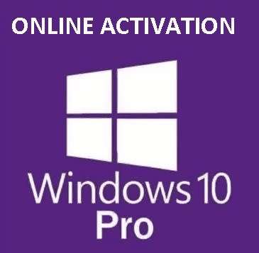 WINDOWS 10 PRO (ONLINE ACTIVATION)