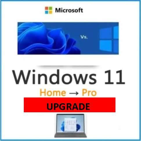 WINDOWS 11 HOME TO WINDOWS 11 PRO UPGRADE KEY- LIFETIME ACTIVATION | GENUINE LICENSE KEY