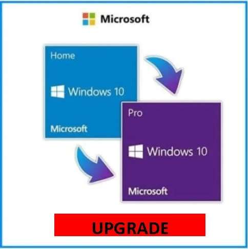 WINDOWS 10 HOME TO WINDOWS 10 PRO  UPGRADE KEY- LIFETIME ACTIVATION | GENUINE LICENSE KEY