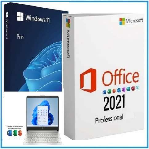 WINDOWS 11 PROFESSIONAL + OFFICE 2021 COMBO (LIFETIME ACTIVATION)