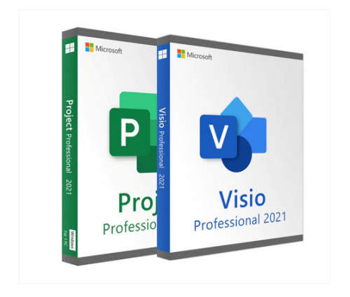 MICROSOFT PROJECT 2021 + VISIO 2021