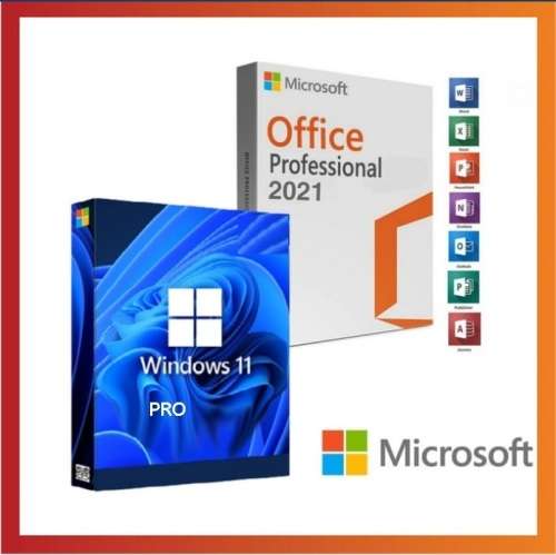 WINDOWS 11 PROFESSIONAL + OFFICE 2021 COMBO (LIFETIME ACTIVATION)
