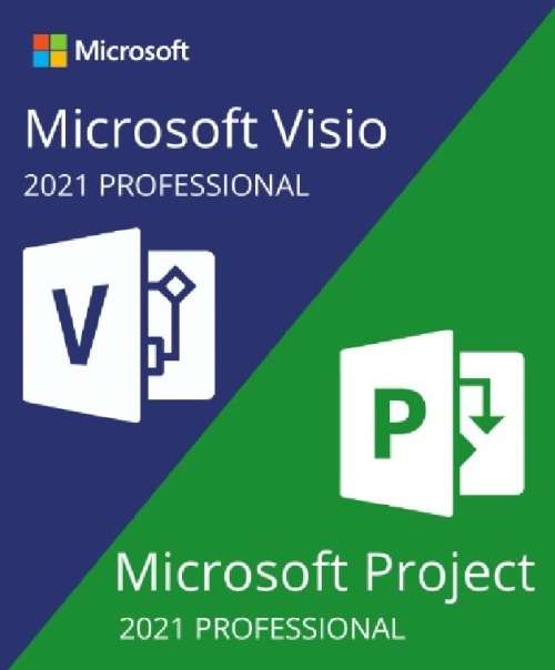 MICROSOFT PROJECT 2021 + VISIO 2021 ( INTERNET - ACTIVATION )