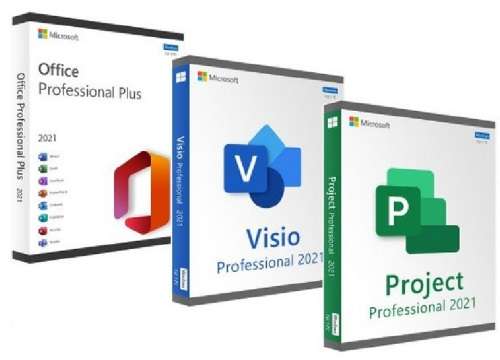 Office Professional 2021 + Project Professional 2021 + Visio Professional 2021 | MEGA SALE