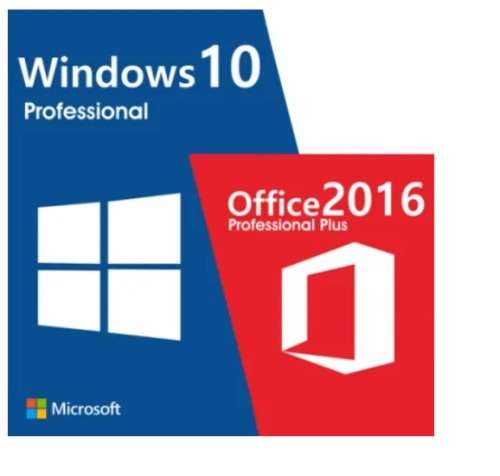Windows 10 Pro + Office 2016 Pro