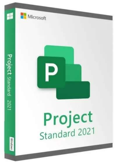 Microsoft Project 2021 Standard Lifetime License 32/64 Bit - Windows